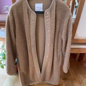 Aritzia Wilfred Free Teddy Coat